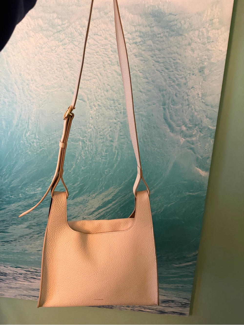 Cuyana medium Double Loop bag in Ecru - Picture 4 of 8
